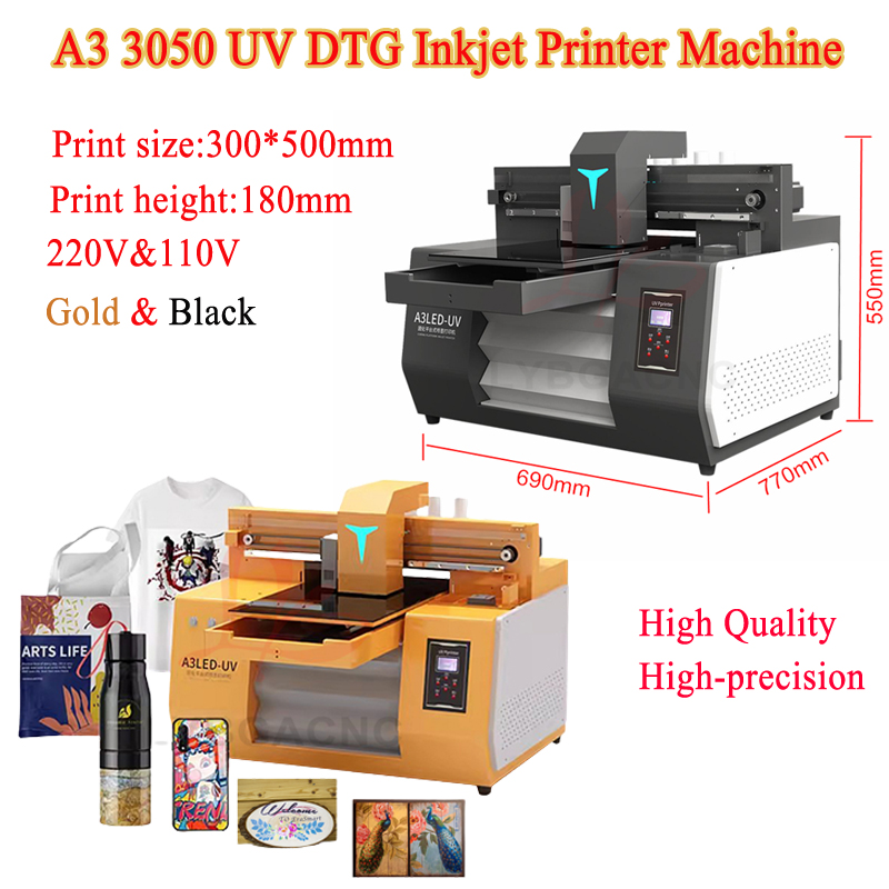Uv Flatbed Printer - Impresora de Inyección de Tinta UV