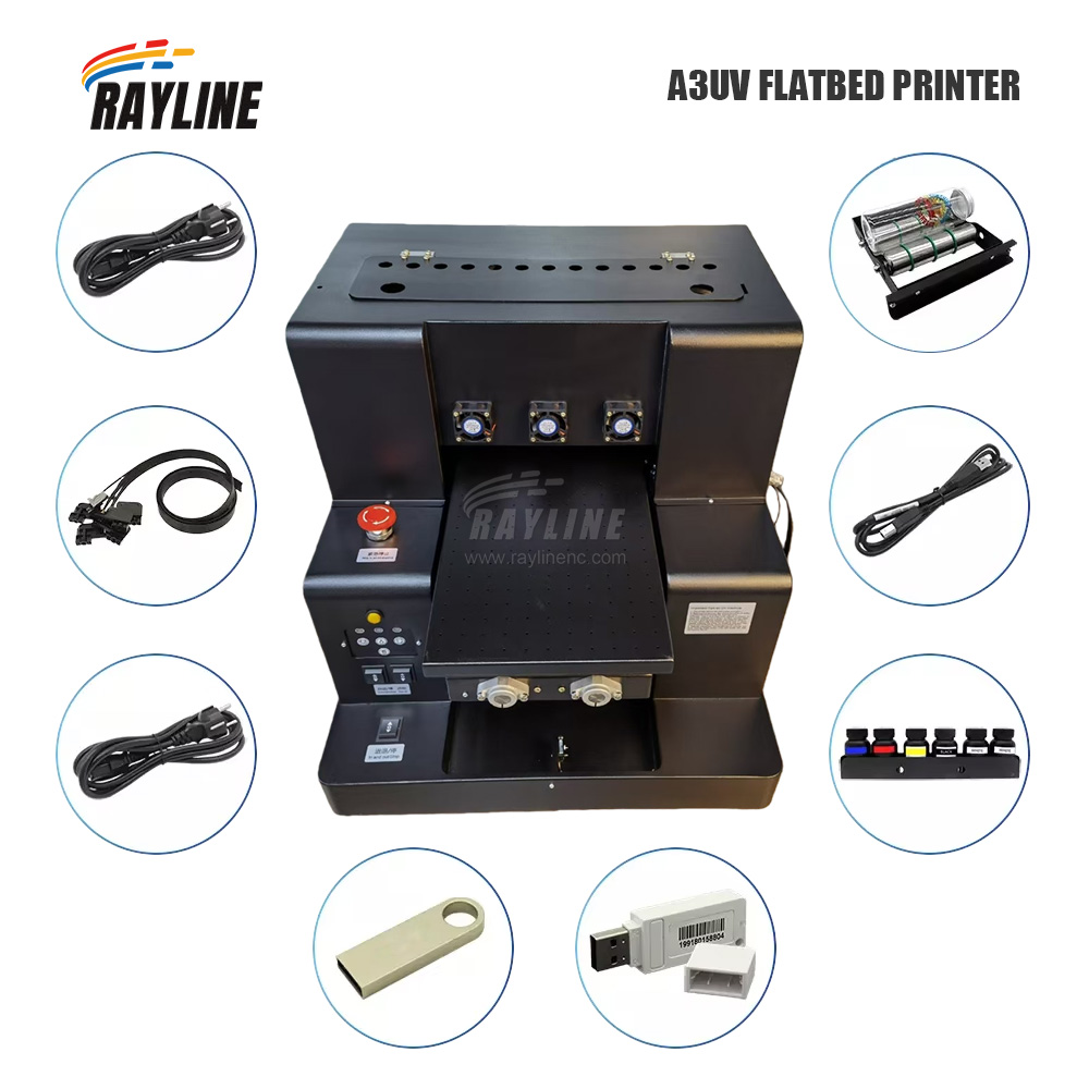 Impresora UV Plana A3 A4, Impr - Uv Flatbed Printer reseña y precio