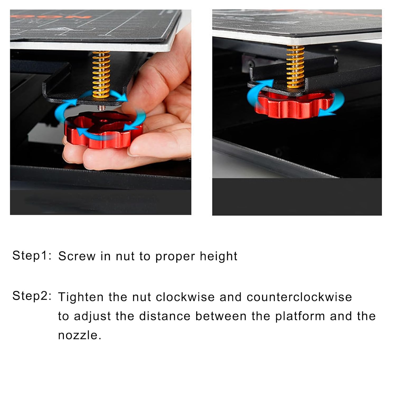 Tuercas de nivelación metálica - Creality Printer Ender 3 reseña y precio